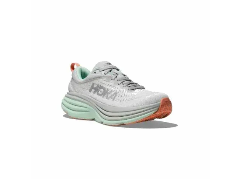 נעלי ריצה הוקה בונדי 8 רחבות לנשים Hoka 1127954/SQB  Bondi 8 Wide - Image 5