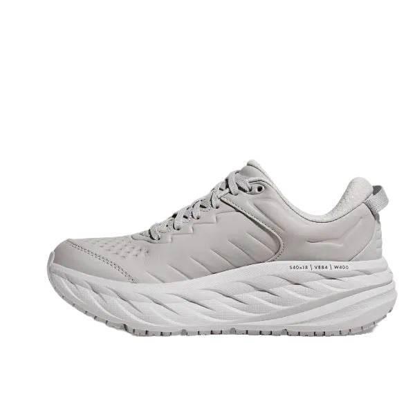 נעלי ספורט הוקה בונדי אס אר בצבע אפרפר Hoka 1129350/HMLR BONDI SR WIDE (2E) - Image 6