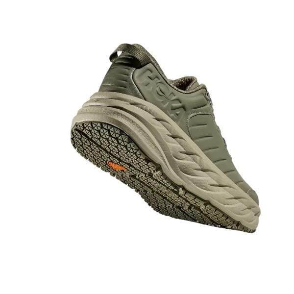 נעלי הוקה בונדי אס אר ירוק זית Hoka 1129350/OZB BONDI SR WIDE (2E) - Image 4