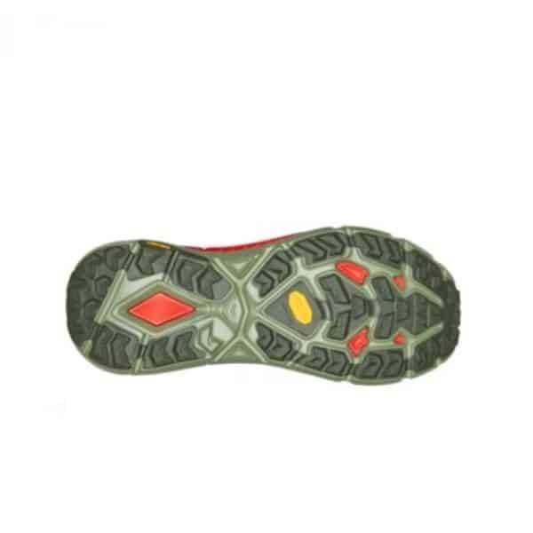 נעלי ריצה הוקה מאפטה לגברים Hoka 1129930/TFST Mafate 4 Thyme Green/Fiesta - Image 4