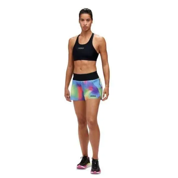 מכנס ריצה קצר הוקה לנשים Hoka 1135016/MULT W Short - Image 3