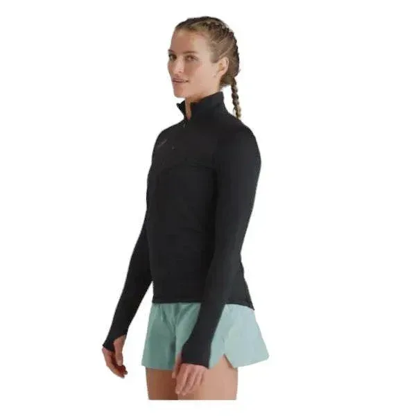 עליונית הוקה נשים 1/2 רוכסן Hoka 1135053/BLK W 1/2 ZIP - Image 4