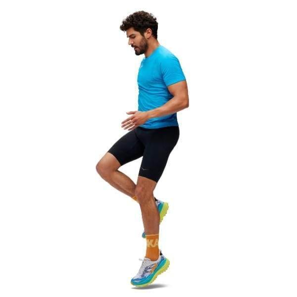 טייטס ריצה קצר הוקה לגברים Hoka 1141742/BLK NOVAFLY HALF TIGHT - Image 2