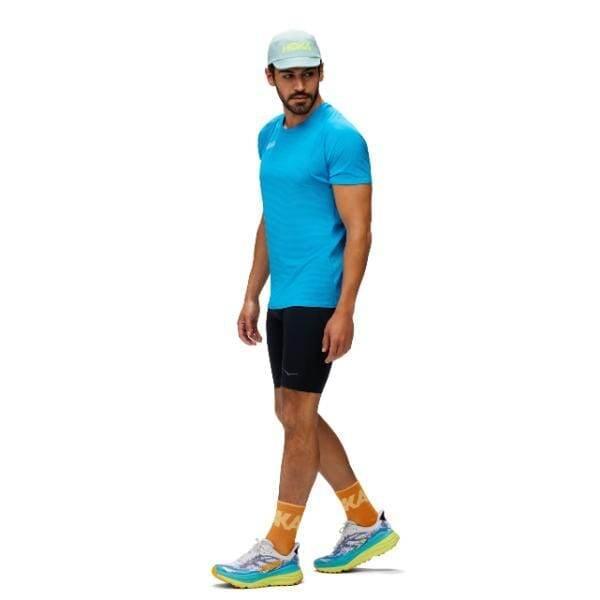 טייטס ריצה קצר הוקה לגברים Hoka 1141742/BLK NOVAFLY HALF TIGHT - Image 4