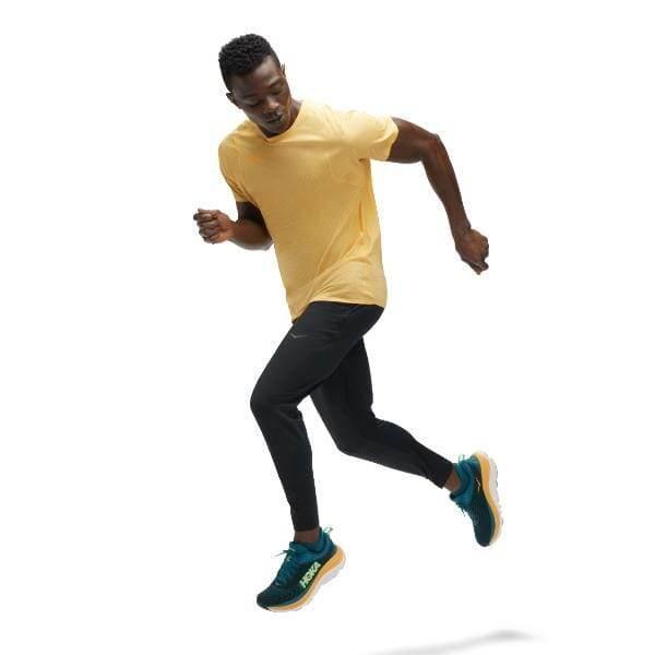 מכנסי ריצה ארוכים נובה פליי לגברים Hoka 1141746/BLK M NOVAFLY RUN PANT - Image 3