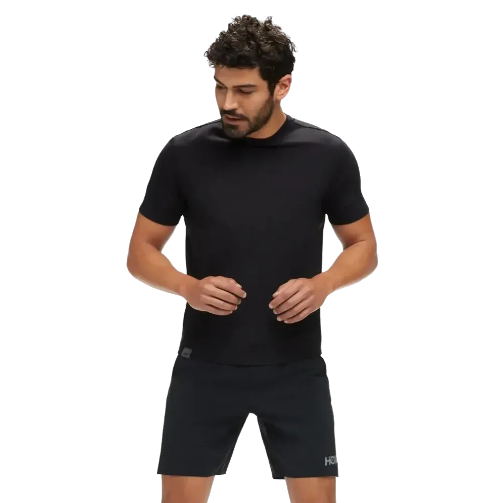 חולצת ריצה הוקה לגברים Hoka 1141757/BLK HOKA ESSENTIAL TEE - Image 3