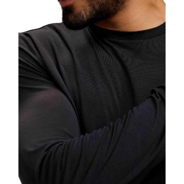 חולצת טי שרוול ארוך אסנשיאל Hoka 1141759/BLK Hoka Essential LS Tee - Image 4