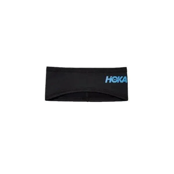 סרט ראש לריצה הוקה Hoka 1147315/BLK Run Fleece Headband - Image 2