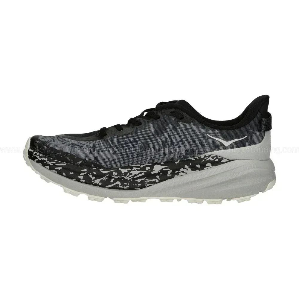 נעלי ריצת שטח הוקה ספידגוט 6 לגברים Hoka 1147791/BKSTR SPEEDGOAT 6 BLACK/STARDUST - Image 6