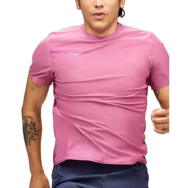 חולצת ריצה לגברים הוקה Hoka 1151071/BET AIROLITE RUN Shirt - Image 3