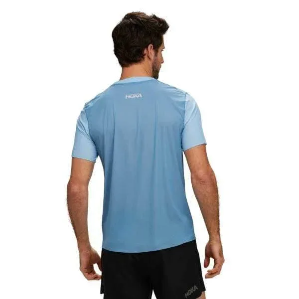 חולצת ריצה הוקה לגברים Hoka 1151071/DUS AIROLITE RUN Shirt - Image 5