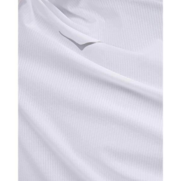 חולצת ריצה הוקה לגברים Hoka 1151071/WHT AIROLITE RUN SHORT Shirt - Image 5