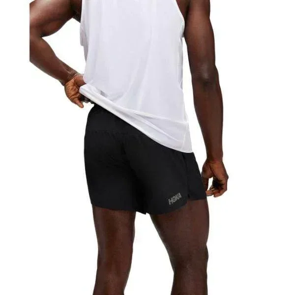 מכנסי ריצה גלייד לגברים 5 אינצ' Hoka 1151077/BLK GLIDE 5'' SHORT - Image 2