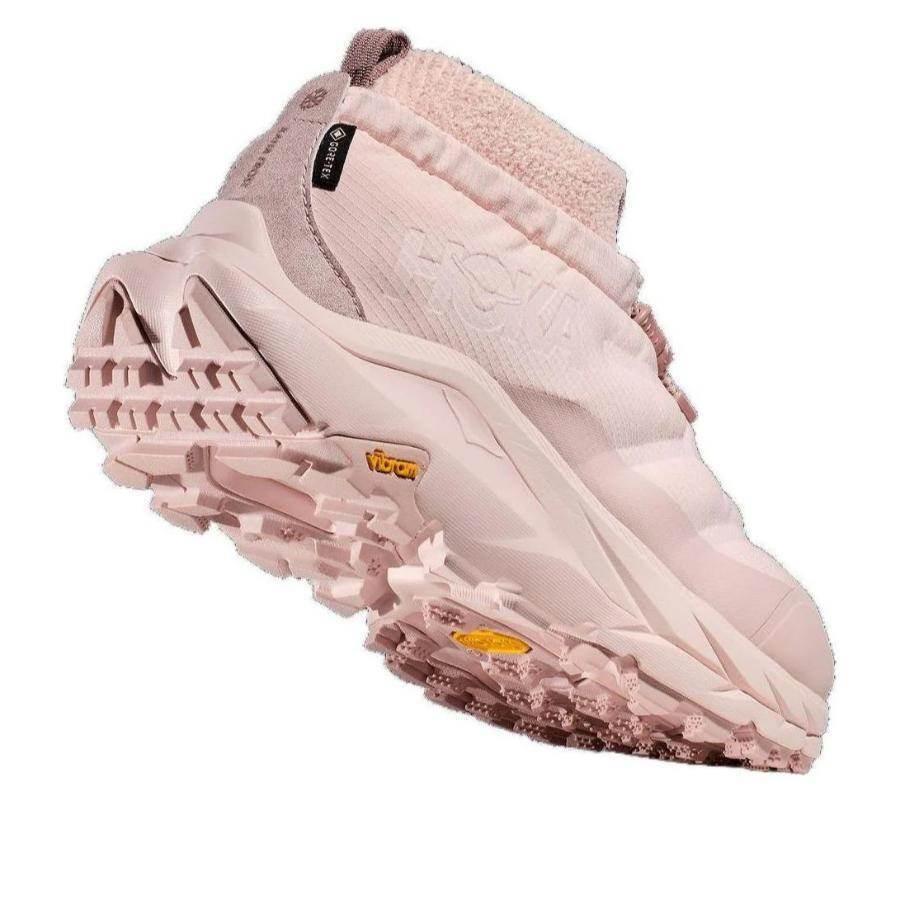 נעלי הוקה לנשים קאהה 2 פרוסט מוק Hoka 1155196/BBLC/CLQ KAHA 2 FROST MOC GTX COSMIC PEARL/QUART - Image 3