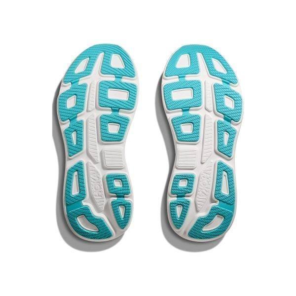 נעלי ריצה הוקה בונדי 9 לגברים Hoka BONDI 9 1162011/WKB WHITE/BLUE - Image 4