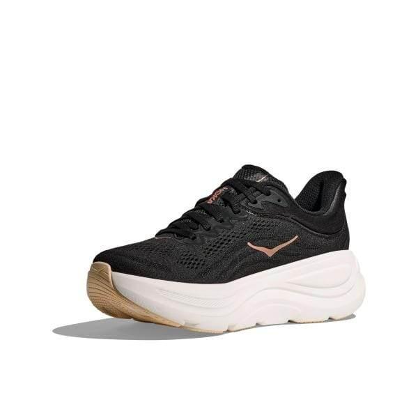 נעלי ריצה הוקה בונדי 9 לנשים Hoka 1162012/BRGL BONDI 9 BLACK/ROSE GOLD - Image 2