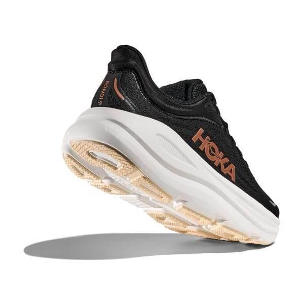 נעלי ריצה הוקה בונדי 9 לנשים Hoka 1162012/BRGL BONDI 9 BLACK/ROSE GOLD - Image 3