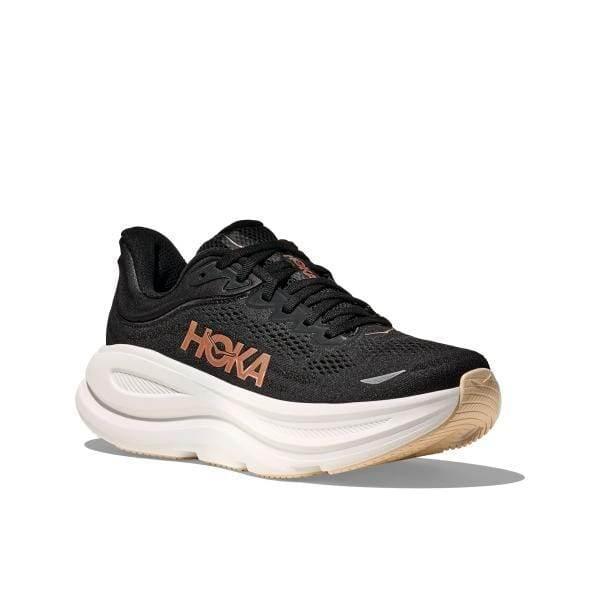 נעלי ריצה הוקה בונדי 9 לנשים Hoka 1162012/BRGL BONDI 9 BLACK/ROSE GOLD - Image 6