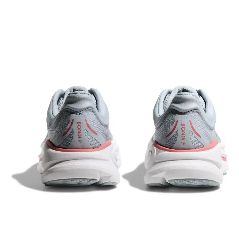נעלי ריצה הוקה בונדי 9 רחבות לנשים Hoka BONDI 9 WIDE (D) 1162014/MBLW MINERAL BLUE/WASHE - Image 5