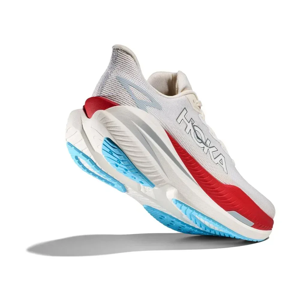 נעלי ריצה הוקה מאך איקס 3 לגברים Hoka 1168720/WBS MACH X 3 WHITE/ALABASTER - Image 3