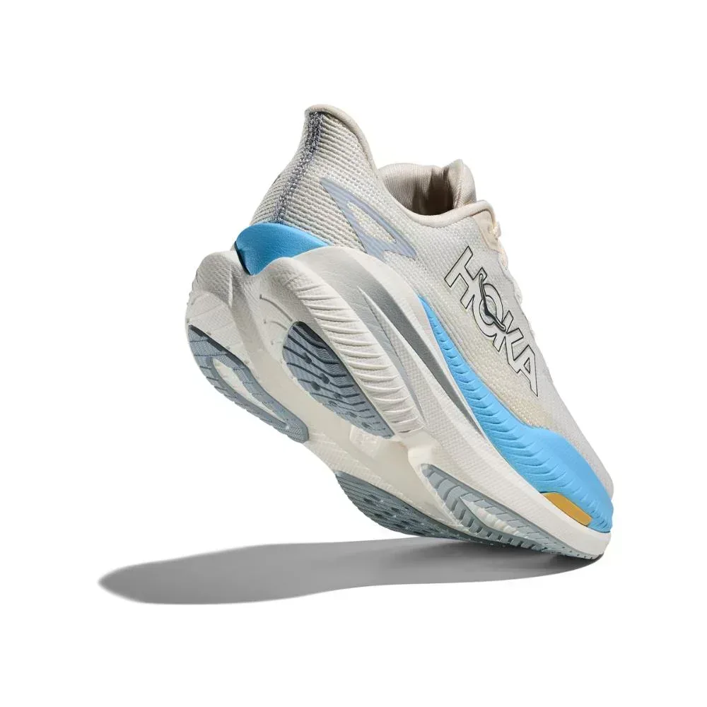 נעלי ריצה הוקה מאך איקס 3 לנשים Hoka 1168721/WBS MACH X 3 WHITE/ALABASTER - Image 3