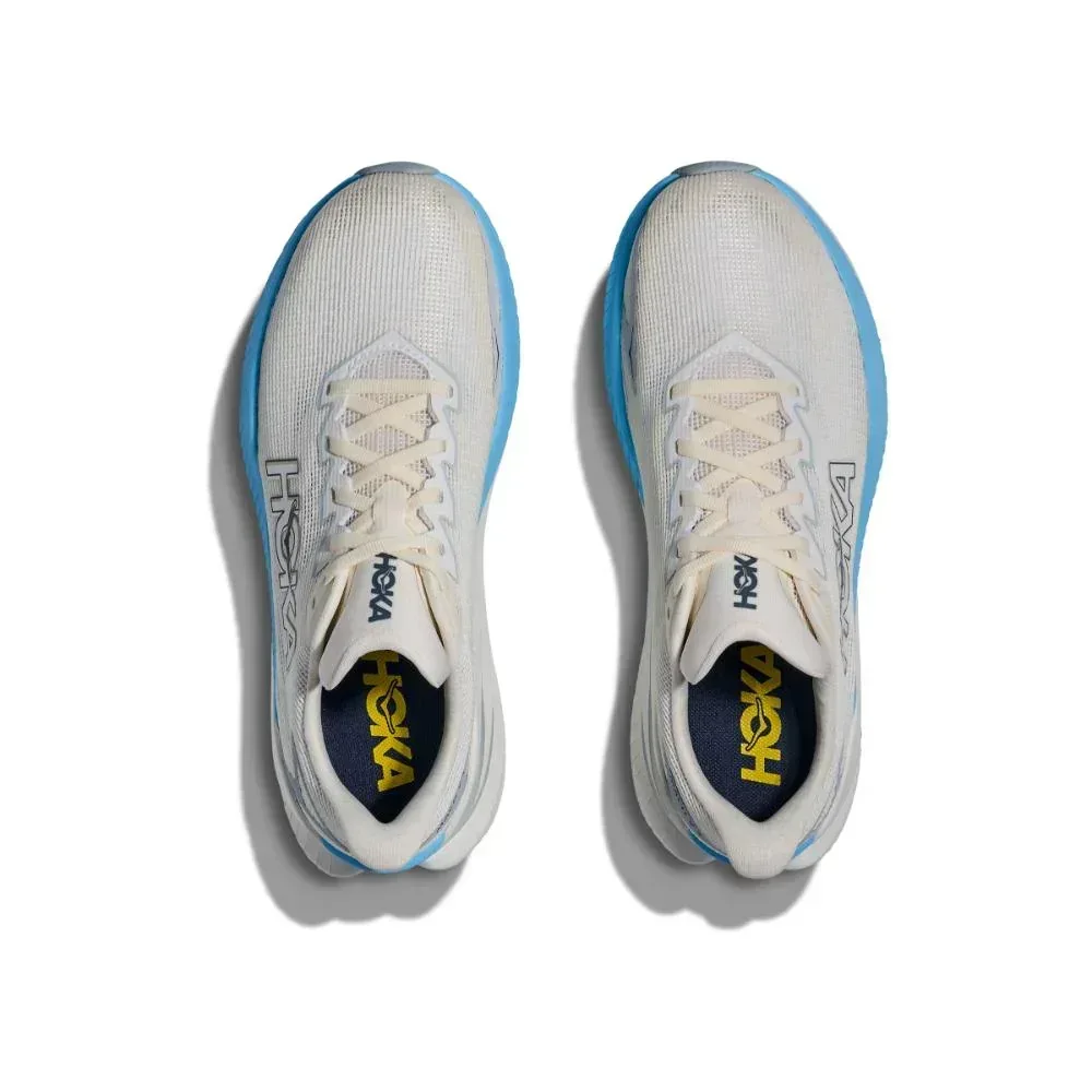 נעלי ריצה הוקה מאך איקס 3 לנשים Hoka 1168721/WBS MACH X 3 WHITE/ALABASTER - Image 4