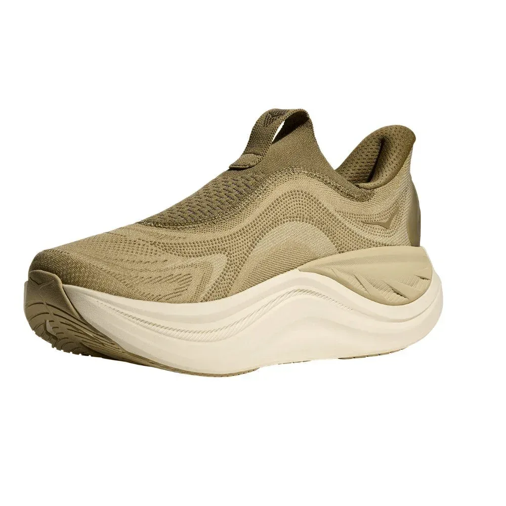 נעלי ריצה הוקה ללא שרוכים לגברים Hoka 1168876/GDW M SKYWARD LACELESS-Grass Green/Mushroom - Image 2