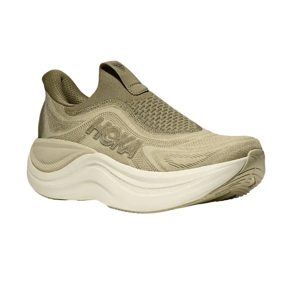 נעלי ריצה הוקה ללא שרוכים לגברים Hoka 1168876/GDW M SKYWARD LACELESS-Grass Green/Mushroom - Image 6