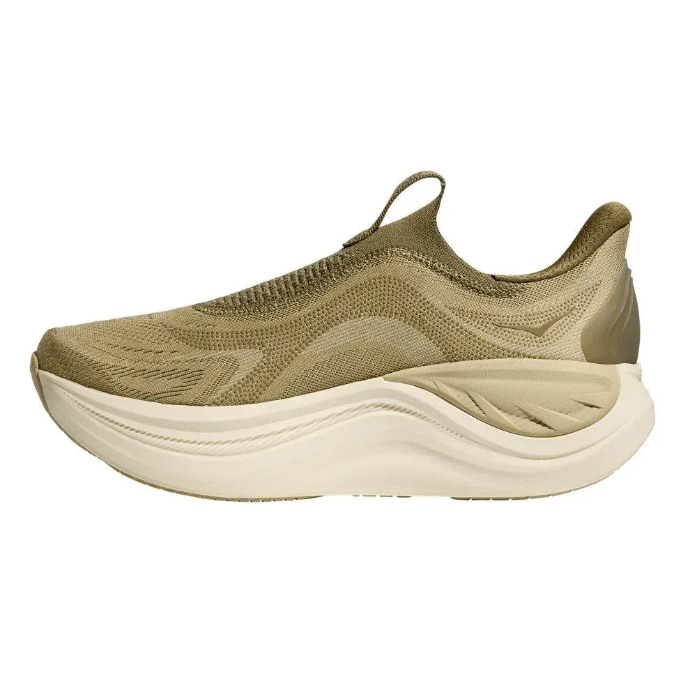 נעלי ריצה הוקה ללא שרוכים לגברים Hoka 1168876/GDW M SKYWARD LACELESS-Grass Green/Mushroom - Image 8