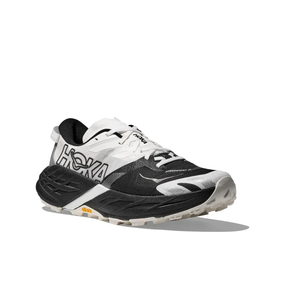 Hoka SPEEDGOAT 7 WIDE (2E) 1171930/BWHT BLACK/WHITE - Image 6