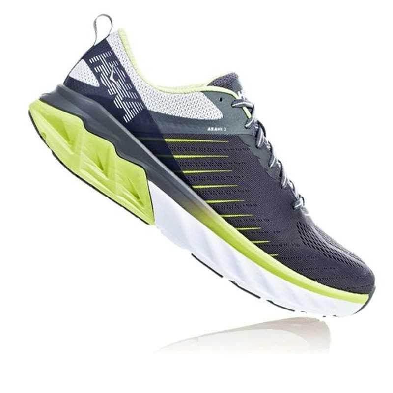 נעלי הוקה אראהי רחבות לגברים Hoka Arahi 3 Wide 1104098/CGLSH - Image 2