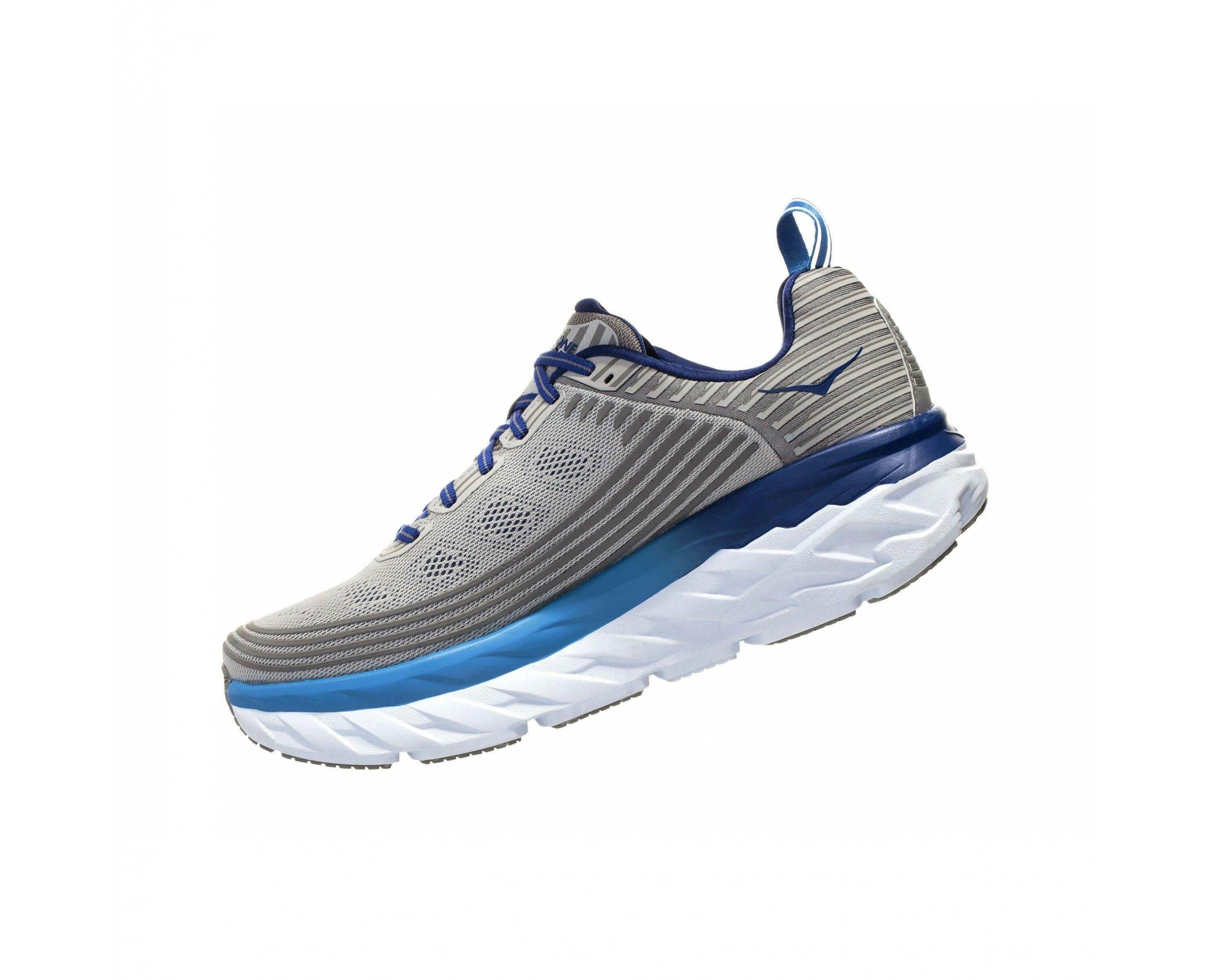 הוקה בונדי 6 לגברים בצבע אפור/כחול Hoka Bondi 6 1019269/VBFG - Image 5