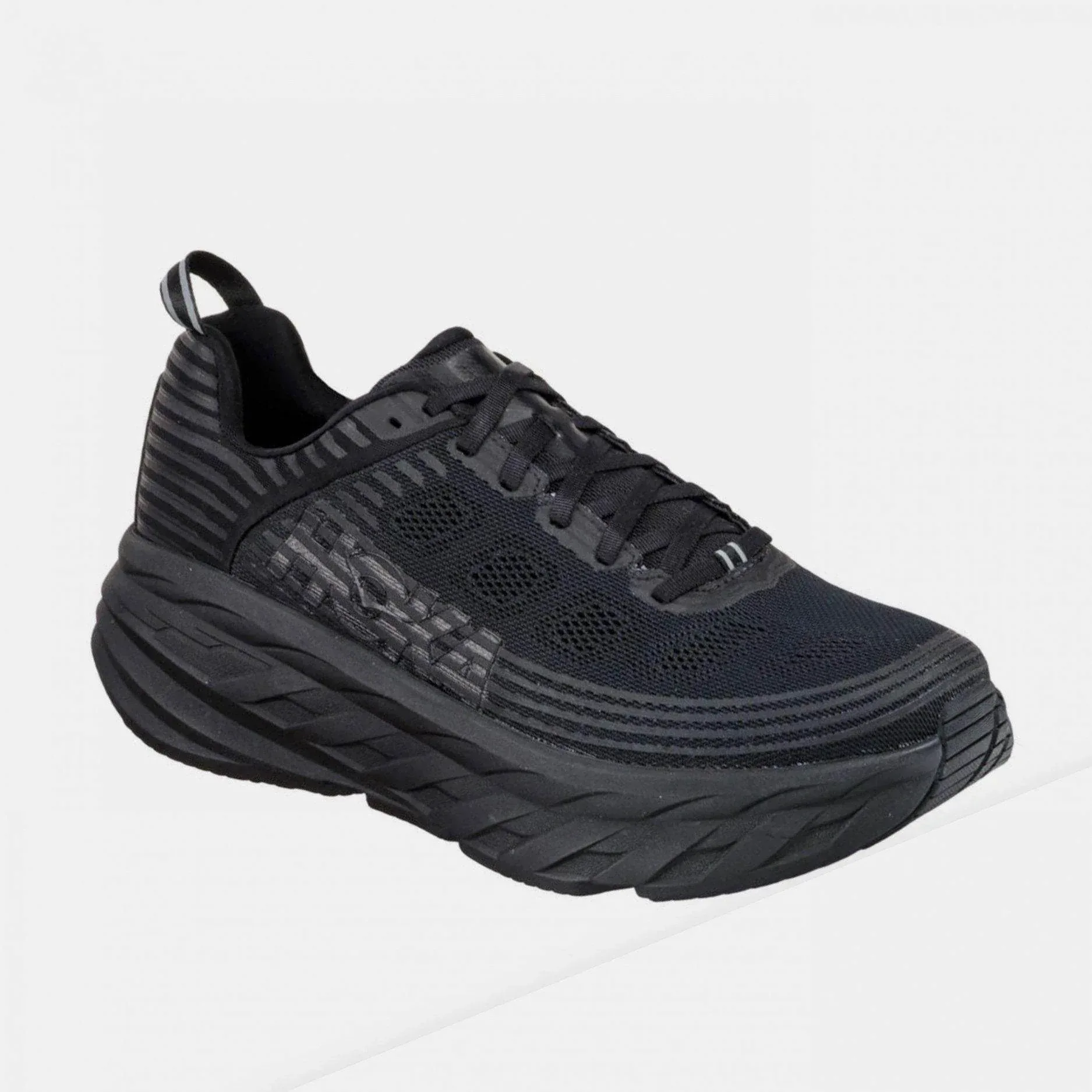 נעלי הוקה בונדי 6 רחבות לנשים Hoka Bondi 6 Wide (D) W 1019272/BBLC - Image 3