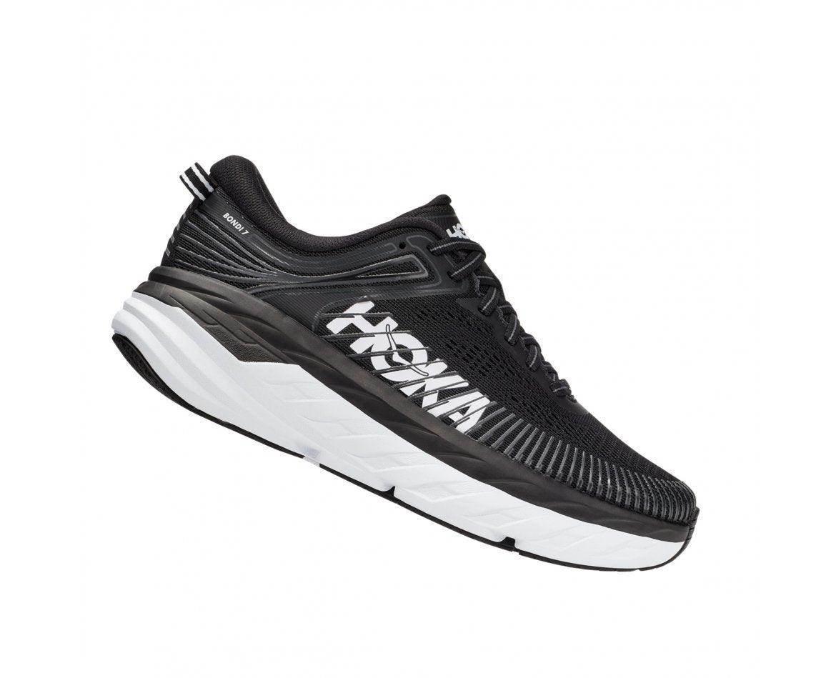 נעלי הוקה בונדי 7 רחבות לגברים Hoka Bondi 7 1110530/BWHT WIDE - Image 5