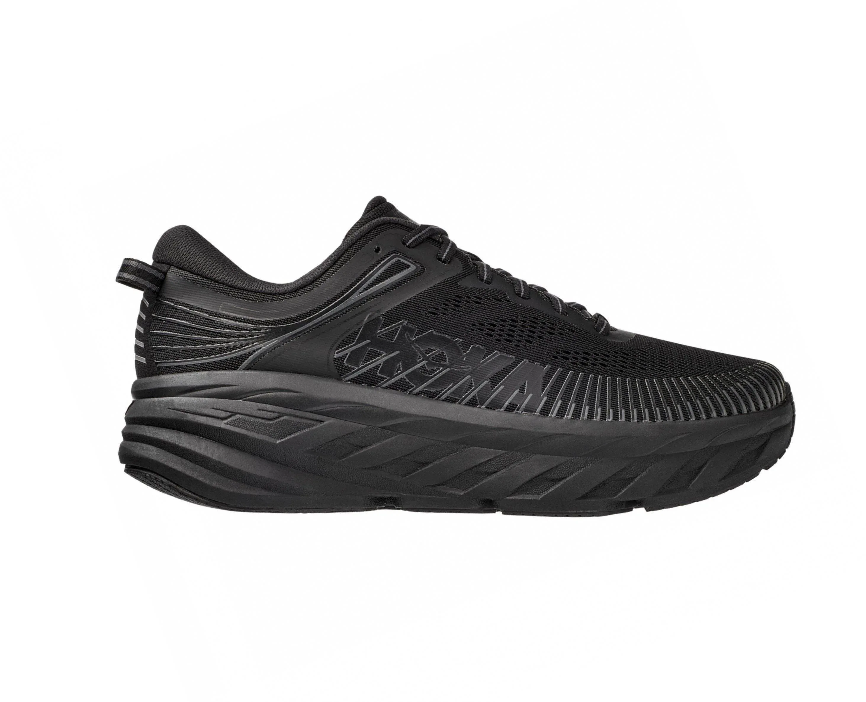 נעלי הוקה בונדי 7 רחבות  2E לגברים Hoka Bondi 7 WIDE 1110530/BBLC - Image 6