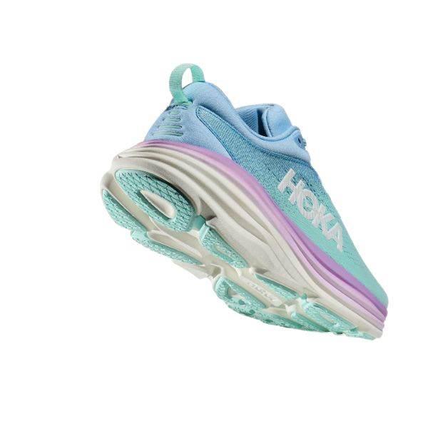 נעלי ריצה הוקה בונדי  רחבות 8 לנשים Hoka BONDI 8 1127954/ABSO WIDE - Image 4