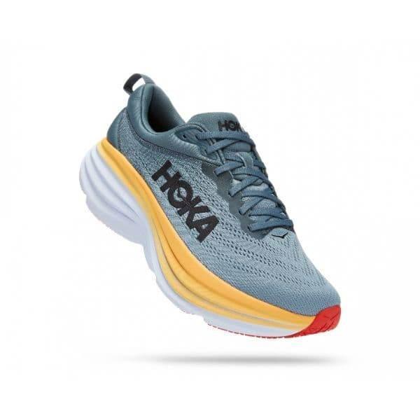 נעלי הוקה בונדי 8 רחבות לגברים Hoka Bondi 8 Wide 1127953/GBMS BLUE/MOUNTAIN - Image 4