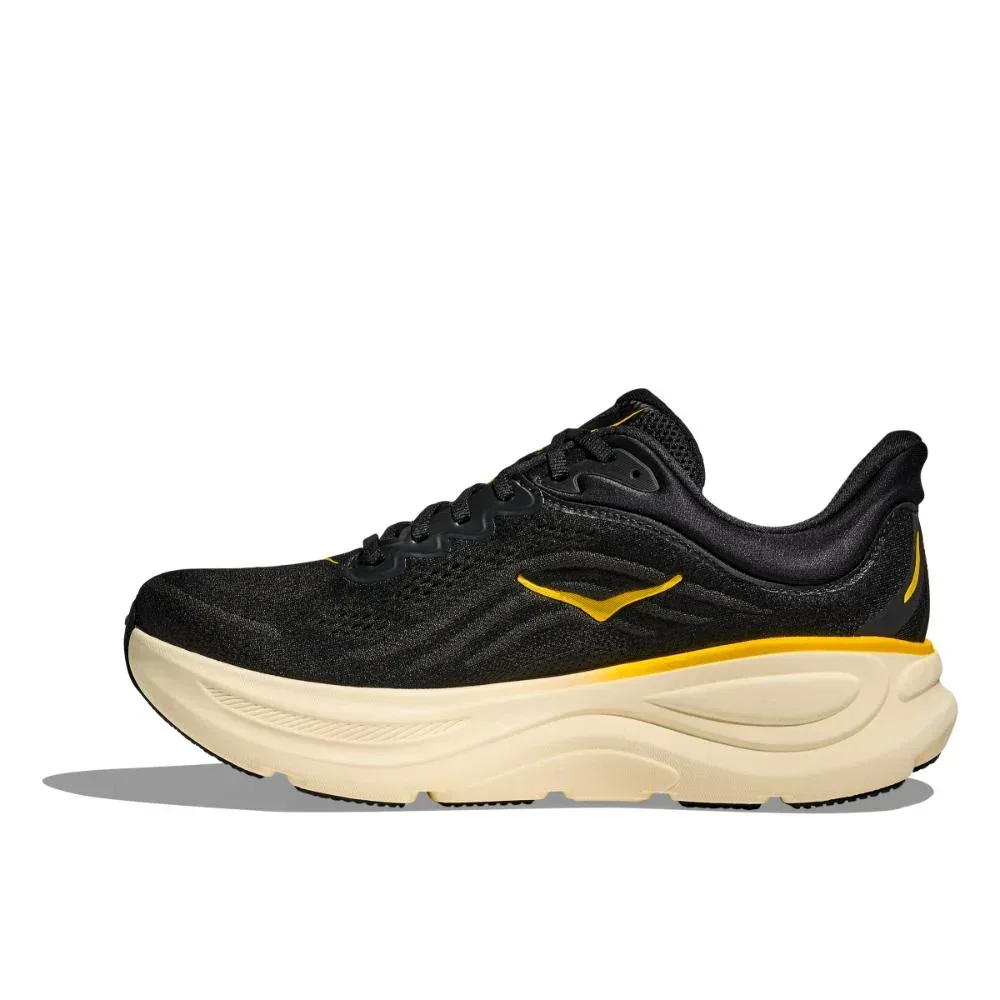 נעלי ריצה הוקה בונדי 9 לגברים Hoka BONDI 9 1162011 /CWG CARBON BLACK/YELLO - Image 8