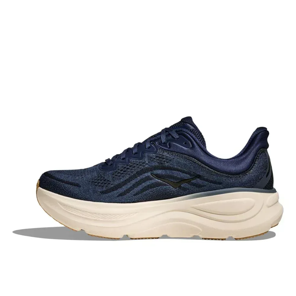 נעלי ריצה הוקה בונדי 9 רחבות לגברים Hoka BONDI 9 WIDE (2E)  1162013/MVR MIDNIGHT BLUE - Image 8