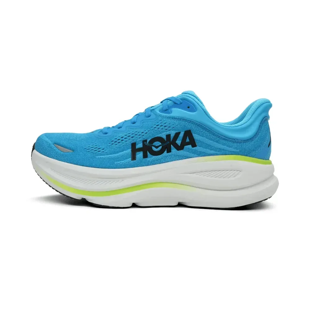 נעלי ריצה הוקה בונדי 9 רחבות לגברים Hoka BONDI 9 WIDE (2E) 1162013/SLHK - Image 2