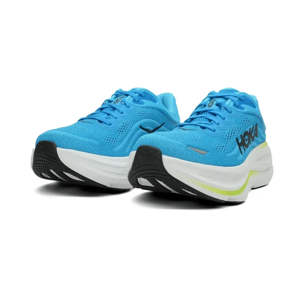 נעלי ריצה הוקה בונדי 9 רחבות לגברים Hoka BONDI 9 WIDE (2E) 1162013/SLHK - Image 3
