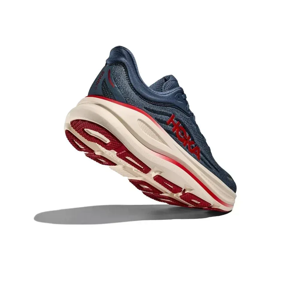 נעלי ריצה הוקה בונדי 9 רחבות לגברים Hoka BONDI 9 WIDE  (2E) 1162013/TDRC THUNDER CLOUD - Image 5