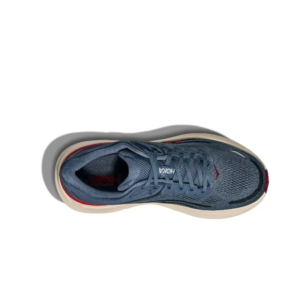 נעלי ריצה הוקה בונדי 9 רחבות לגברים Hoka BONDI 9 WIDE  (2E) 1162013/TDRC THUNDER CLOUD - Image 6