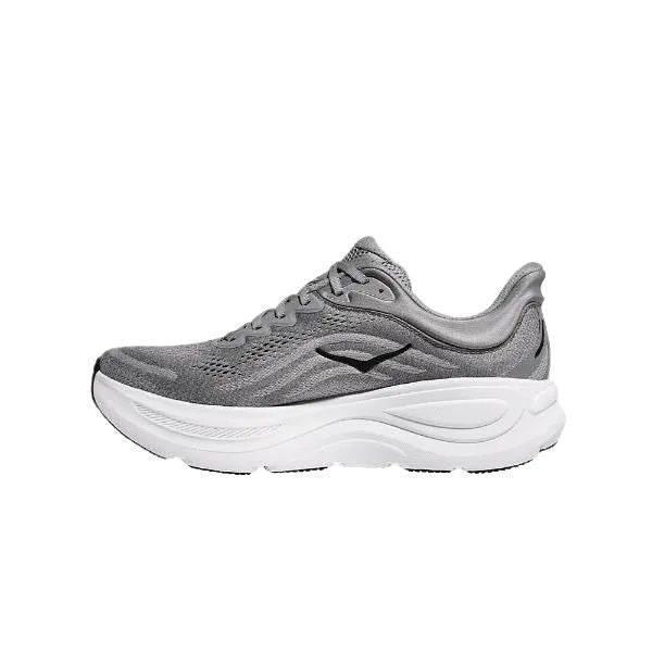 נעלי ריצה הוקה בונדי 9 אקסטרה רחבות לגברים Hoka BONDI 9 X-WIDE (4E) 1162015/GCTC GALACTIC GREY - Image 4