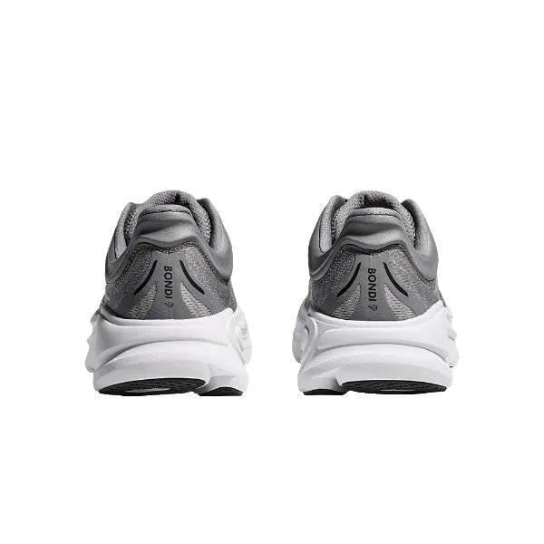 נעלי ריצה הוקה בונדי 9 אקסטרה רחבות לגברים Hoka BONDI 9 X-WIDE (4E) 1162015/GCTC GALACTIC GREY - Image 7