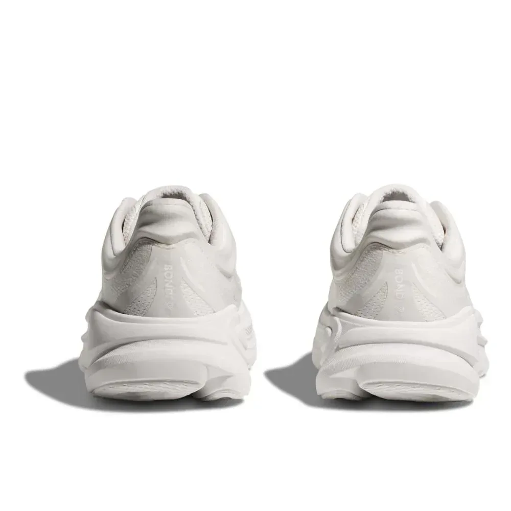 נעלי ריצה הוקה בונדי 9 אקסטרה רחבות לנשים Hoka BONDI 9 X-WIDE WHITE 1162016/WWH - Image 5