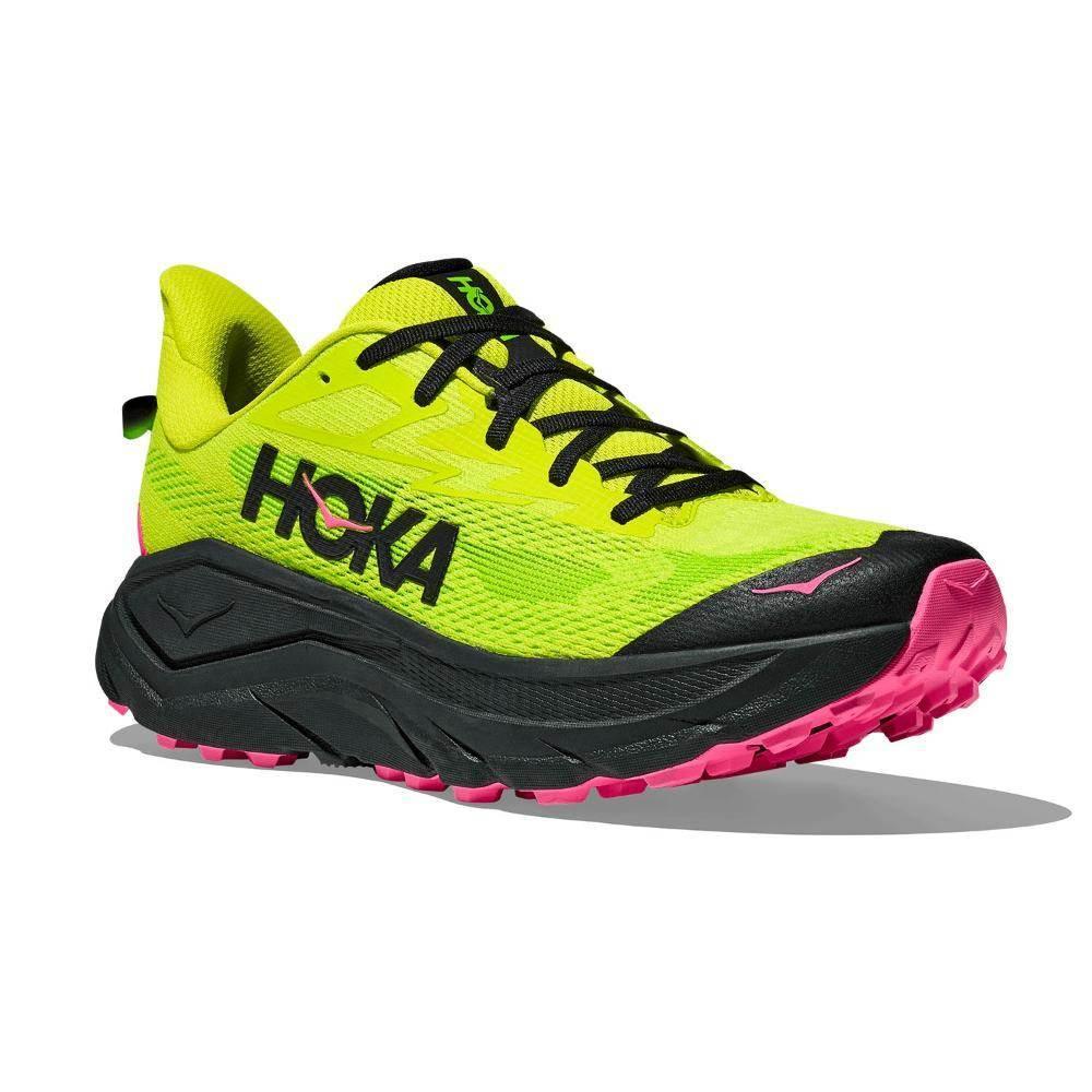 נעלי ריצת שטח הוקה צאלנגר 8 לגברים Hoka CHALLENGER 8 1168716/NHK NEON - Image 2