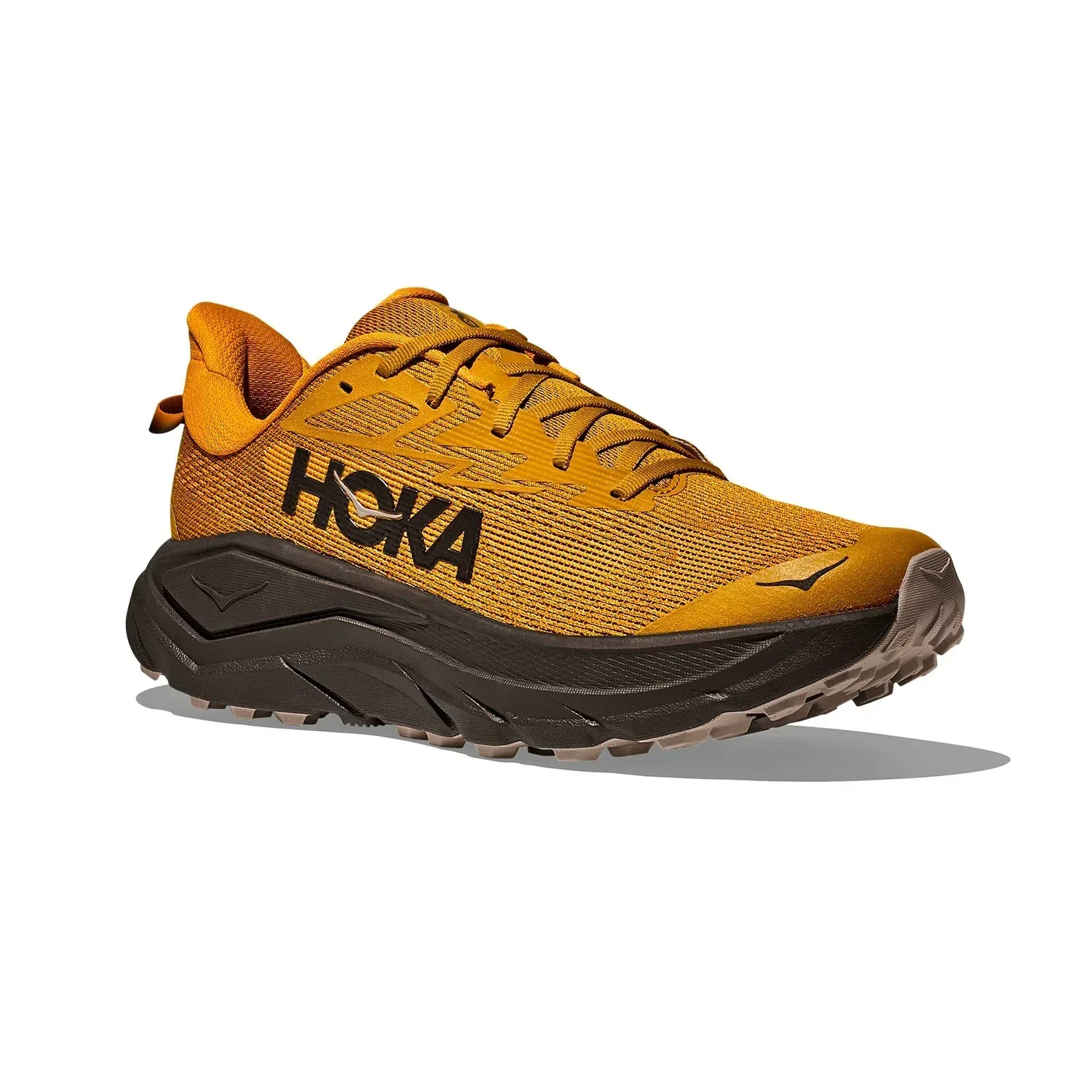 נעלי ריצת שטח הוקה צאלנגר 8 לגברים Hoka CHALLENGER 8 MUSTARD 1168716/MSTRD - Image 2