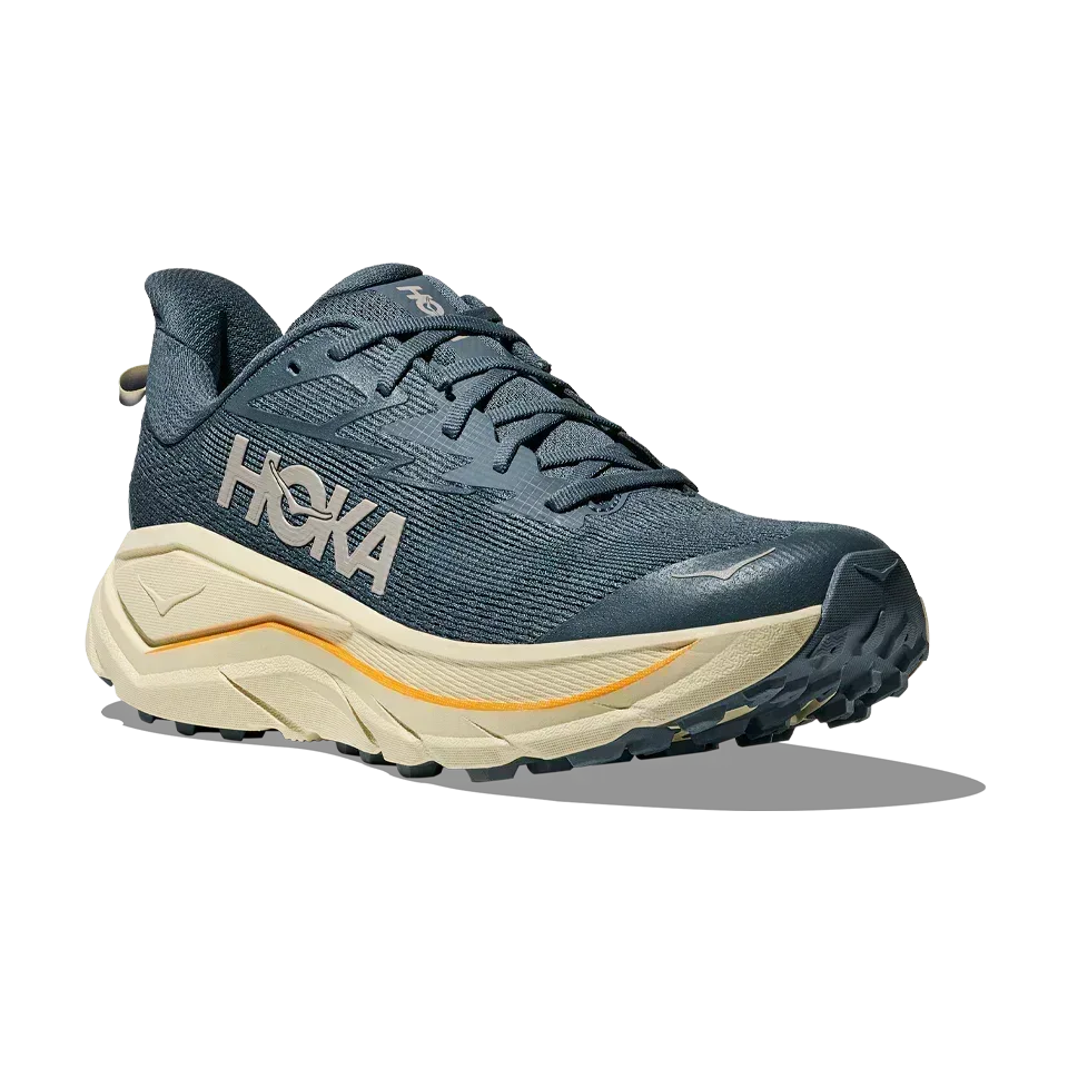 נעלי ריצת שטח הוקה צאלנגר 8 רחבות לגברים Hoka CHALLENGER 8 WIDE (2E) 1168718/FMP FADED NAVY - Image 2