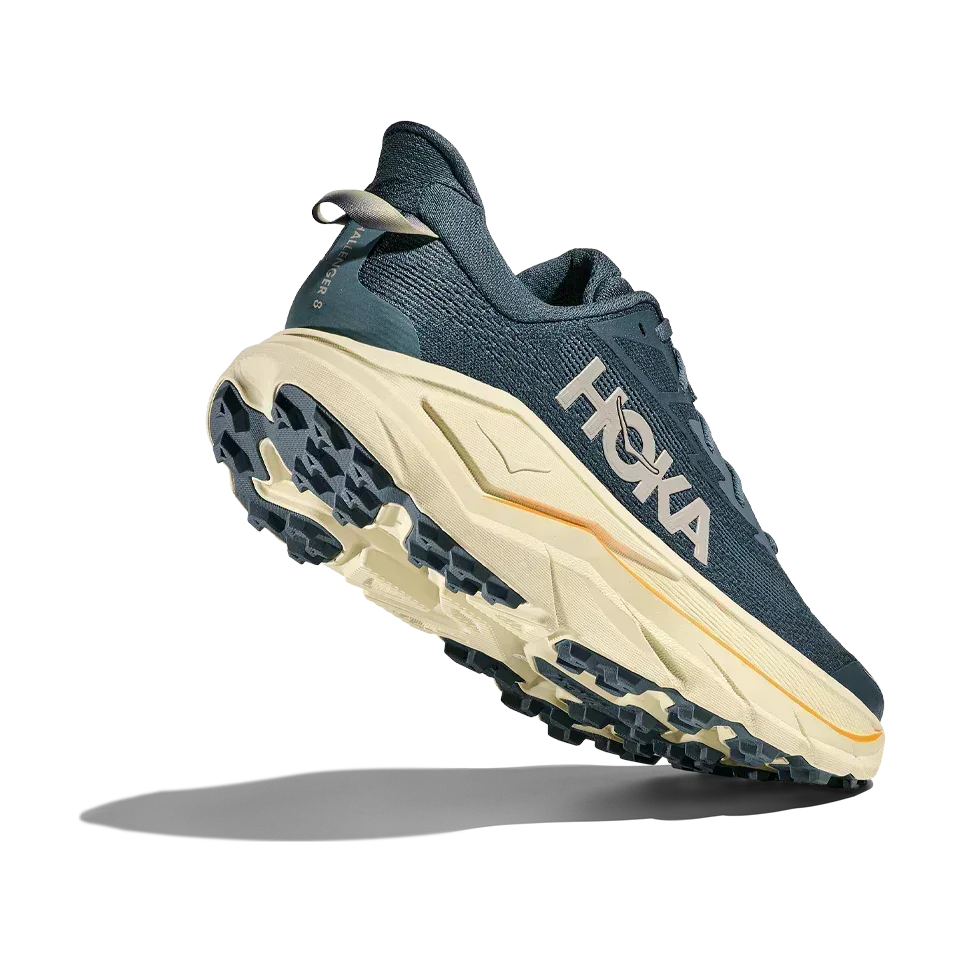 נעלי ריצת שטח הוקה צאלנגר 8 רחבות לגברים Hoka CHALLENGER 8 WIDE (2E) 1168718/FMP FADED NAVY - Image 3